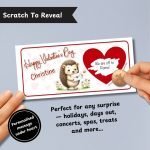 Hedgehog Love Surprise Ticket Scratch To Reveal