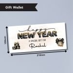 New Year Money Wallet Card Dimensions