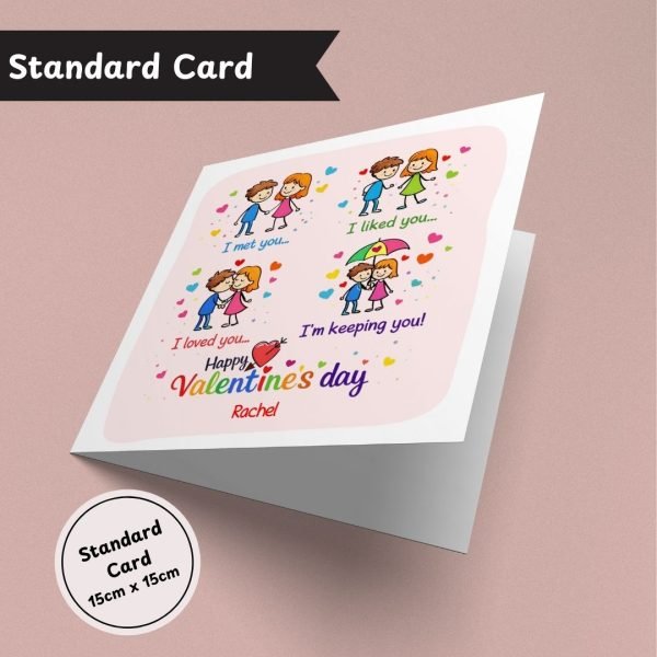 Our Colourful Love Story Standard Card Only