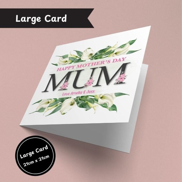 Lillies Mother’s Day Large Card Only