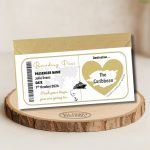 Cruise Boarding Pass Surprise Ticket