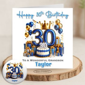 Blue Vibes 30th Birthday Main