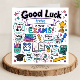 Good Luck Exams Doodle Main