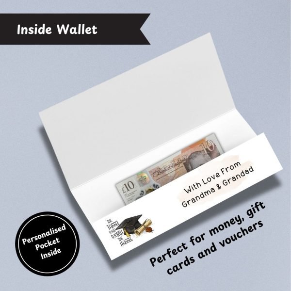 Graduation Money Wallet Card Inside
