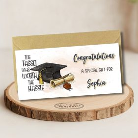 Graduation Money Wallet Card Main