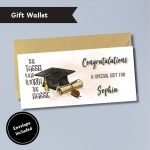 Graduation Money Wallet Card with Envelope
