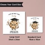 Smart Cookie Graduation Card Sizes