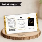 Graduate Graduation Reverse Chocolate Wrapper