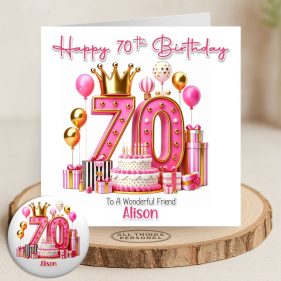 Pink Vibes 70th Birthday Main