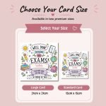 Pink Exam Superstar Choose Card Size