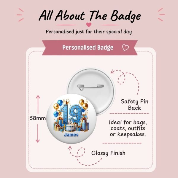 Blue Vibes 19th Badge Information