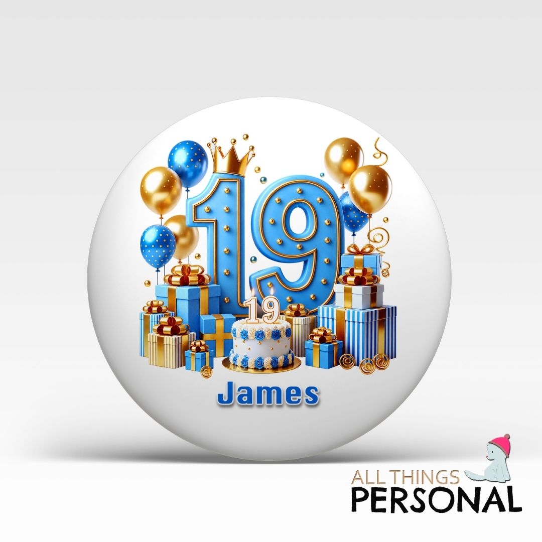 Blue Vibes 19th Badge Blue Vibes 19th Badge