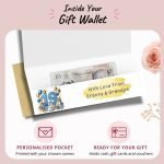 Blue Vibes 19th Birthday Money Wallet Inside