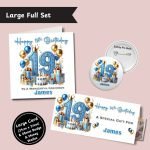 Blue Vibes 19th Large Full Set