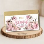 Christmas Glam Money Wallet Card Main