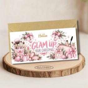 Christmas Glam Money Wallet Card Main