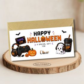 Gaming Halloween Money Wallet Card Main