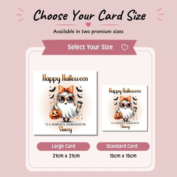 Sassy Spirit Halloween Choose Card Size