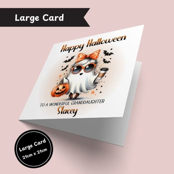 Sassy Spirit Halloween Large Card Only