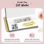 Blue Vibes 21st Money Wallet Inside