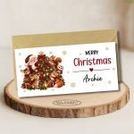 Festive Fun Christmas Money Wallet Card Main