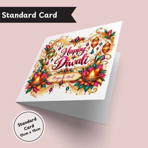 Joy Of Diwali Standard Card Only